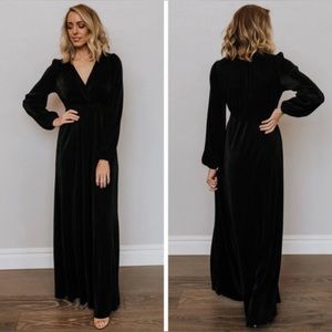 Baltic Born Black Maxi Dress